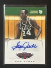 2012-13 SAM JONES AUTO PANINI MARQUEE LEGENDS AUTOGRAPHS #30 BOSTON CELTICS