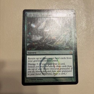 *FOIL* Life from the Loam - Ravnica City of Guilds - MTG Magic - EX