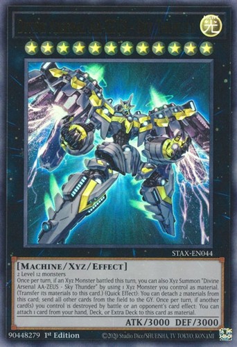Divine Arsenal AA-ZEUS - Sky Thunder STAX-EN044 YuGiOh 2 Player Starter Set card