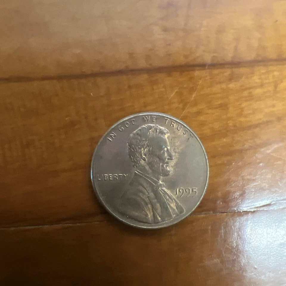 1995 Lincoln Cent Doubled Die Obverse DDO Penny Error - Image 4 of 4