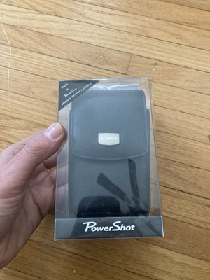 #ad Canon PSC 3100 Deluxe Black Leather Case new in box for powershot $19.89