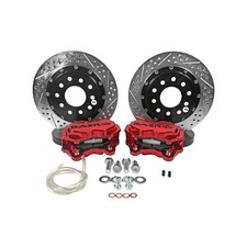 Baer Brakes 2015-23 Mustang 11.625 Ss4 Deep Stage Front Brake Kit Fire Red Sdz