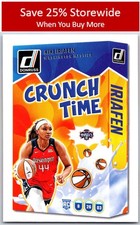 Kiki Iriafen 2025 Donruss WNBA Crunch Time #20 Washington Mystics