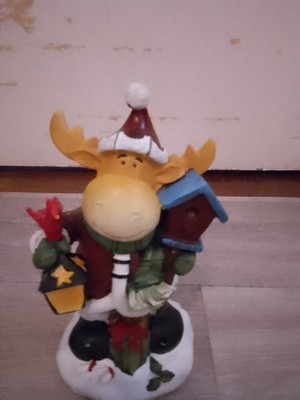 Hirsch Weihnachts- und Winter-Deko für Tisch und Adventsgesteck Weihnachten Deko