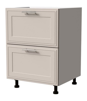 Schubladenunterschrank SALO 60x82cm matt Ausführung wählbar SL-D2 - 60