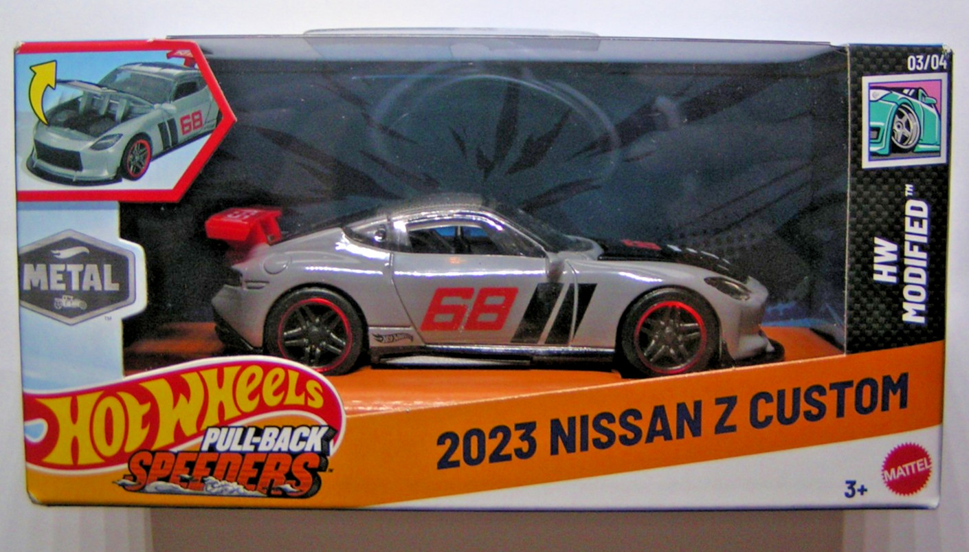 Hot Wheels Pull-Back Speeders 1:43 2022 BMW M4 GT3 JKP98 Blue - New (Sealed) - Image 26