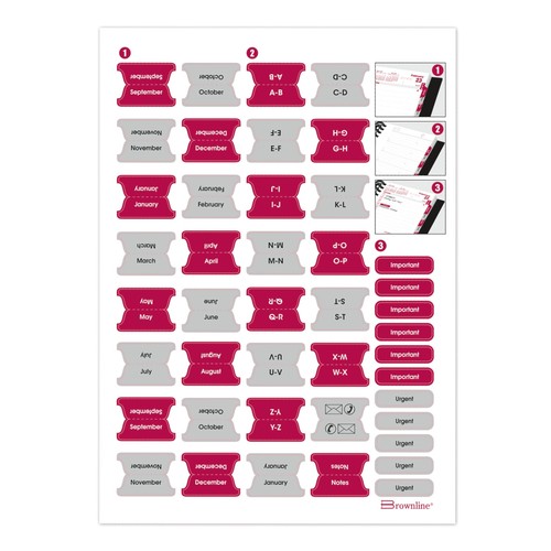 Brownline® 2025 CoilPro™ Monthly Planner, 14 Months, December 2024 to - Picture 4 of 7