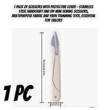 Mini Sewing Scissors with Cover Thread Yarn Cutter Tailor Craft Tool 1PC