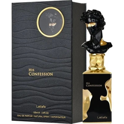 Lattafa His Confession Eau De Parfum 100ml EDP | New Launch Long Lasting Scent