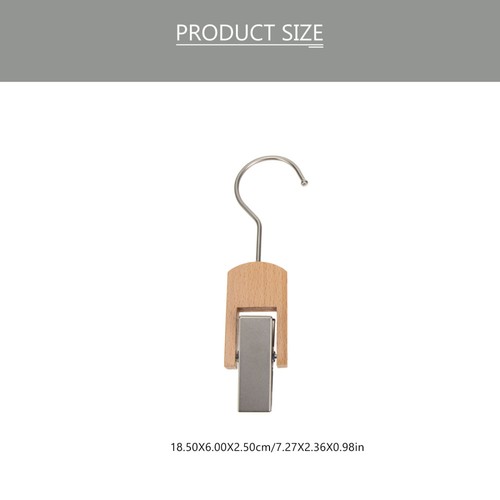 2 Pcs Coatpin Hanging Clip Hooks Miss Travel Hat Clips for Hanger Accessories - Picture 4 of 12