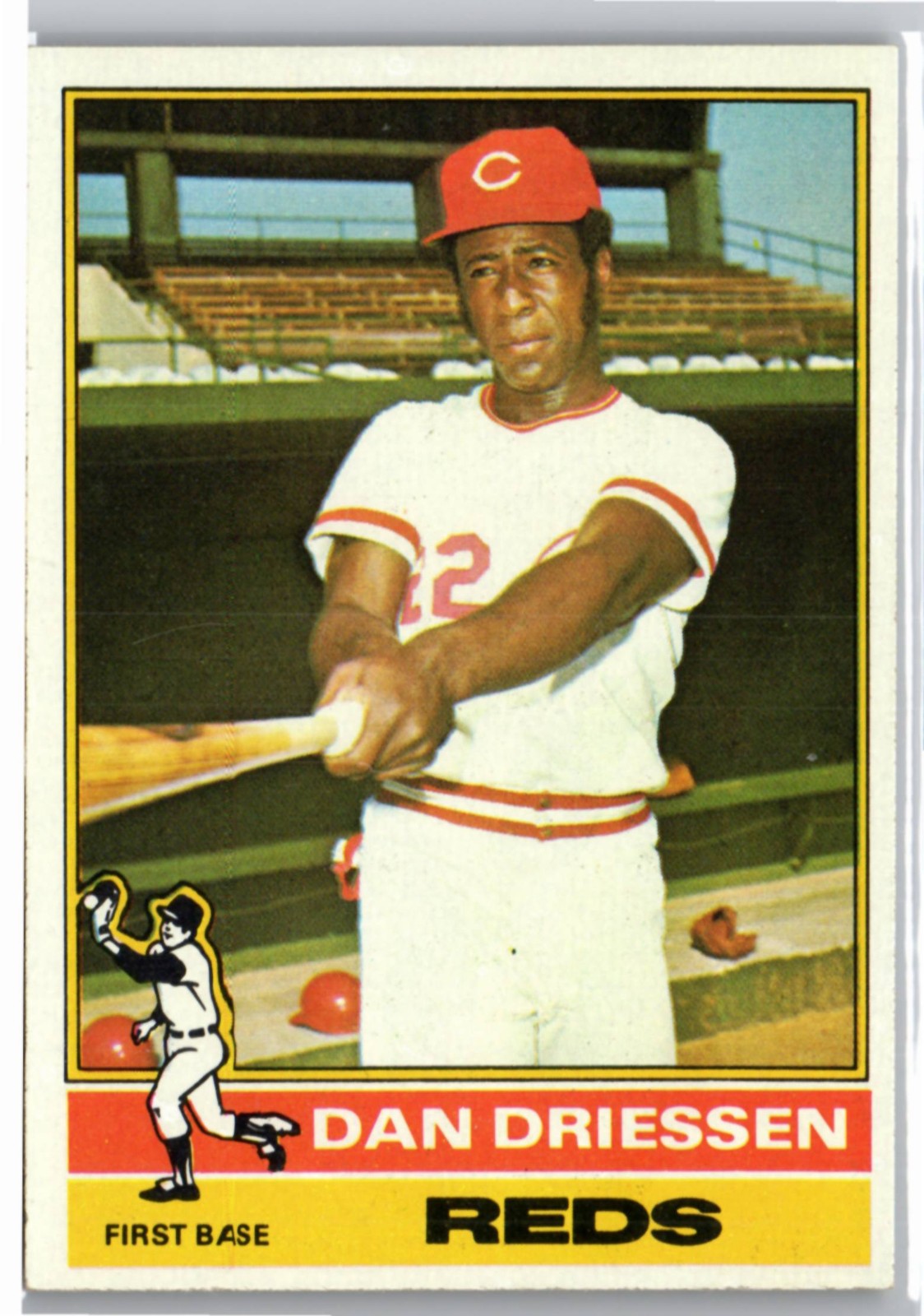 1976 Topps #514 Dan Driessen