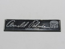 VTG Arnold Palmer Cadillac Charlotte N.C. Metal Dealership Badge Emblem Tag Oil