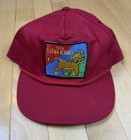 Vintage 1994 Disney The Lion King Simba Snapback Hat Cap Red Made in USA OSFA — photo 1