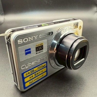 SONY Cyber-shot DSC-W170 Silver 10.1 MP 5x Digital Camera FROM