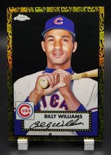 Billy Williams /10 Black Gold 70th Refractor 2021 Chrome Platinum Anniversary SP