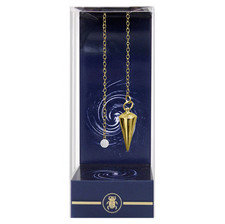 Deluxe Gold Seelenpendel Lo Scarabeo Goldene Metallkette Weissagung Wünschelrute
