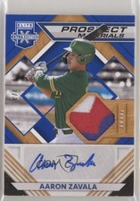 2021 Panini Elite Extra Edition Blue 2/3 Aaron Zavala #PMS-AZ Auto 3c2