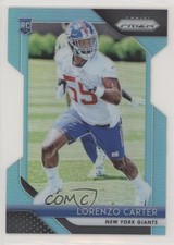 2018 Panini Prizm Rookie Light Blue Prizm 153/199 Lorenzo Carter #262 m5e