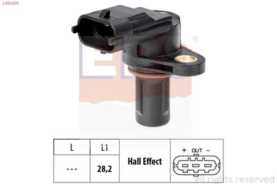 EPS 1.953.619 Sensor Drehzahl für Ford Opel Vauxhall Fiat Alfa Romeo - Bild 1 von 3