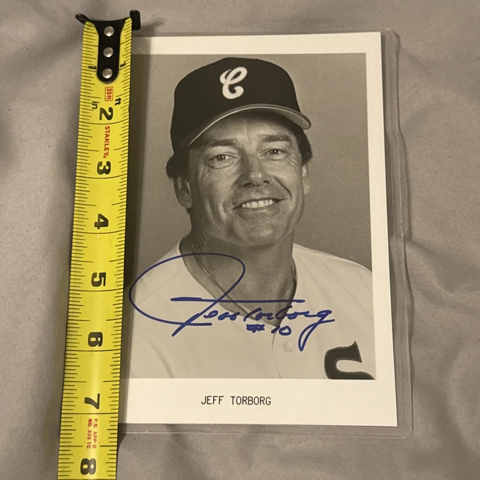 Chicago White Sox Jeff Torborg Autographed Picture 7.5X5.5 No COA - Image 3 of 4