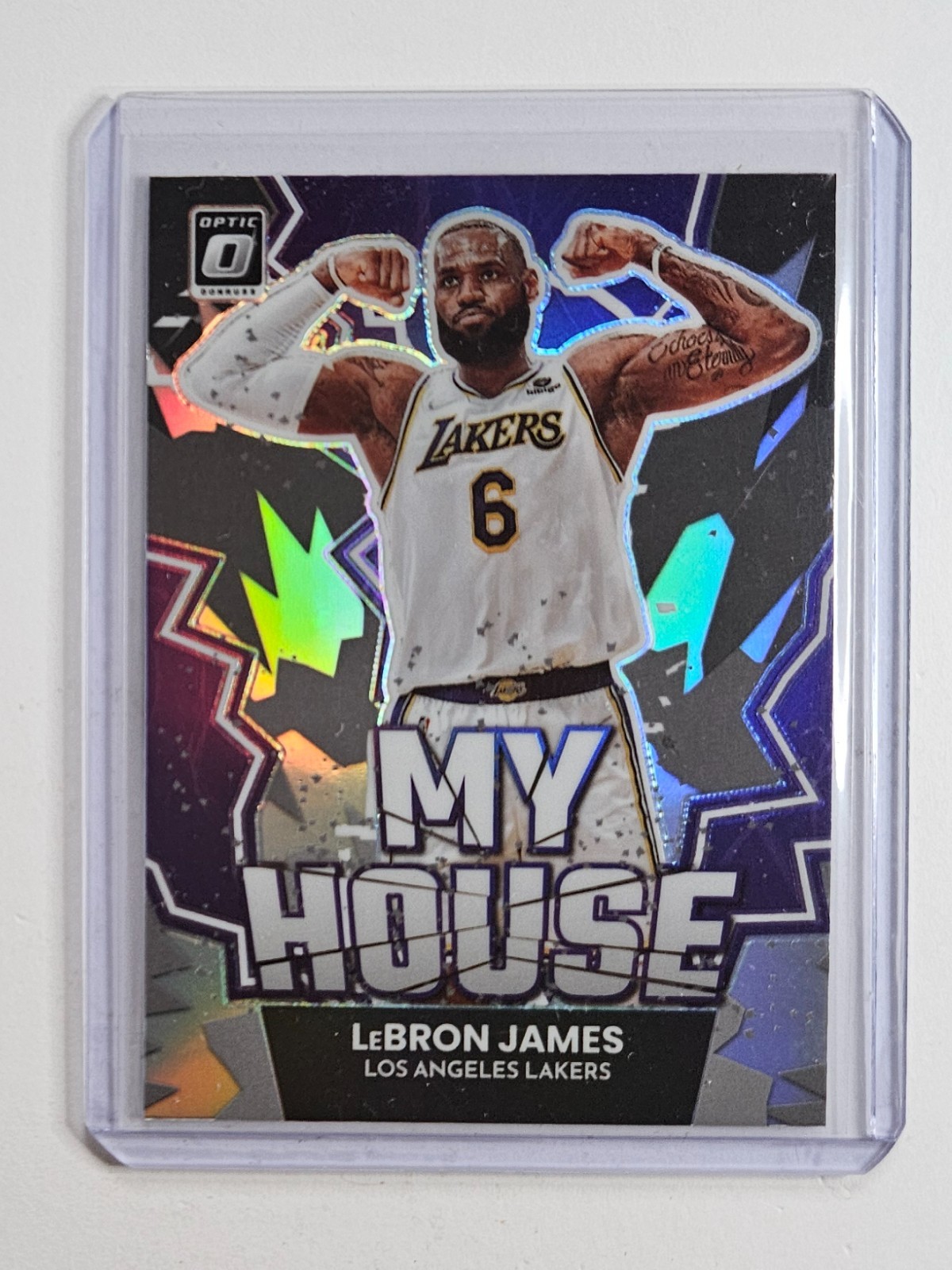 LeBron James 2022-23 Panini Donruss Optic My House #4 Silver 💿 Legend