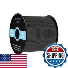 LUYADIN Paracord 240lb - Diameter 2mm Micro Utility Cord -3 Strand Parachute