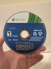 Rock Band 3 (Microsoft Xbox 360, 2010) - Disc Only - Tested
