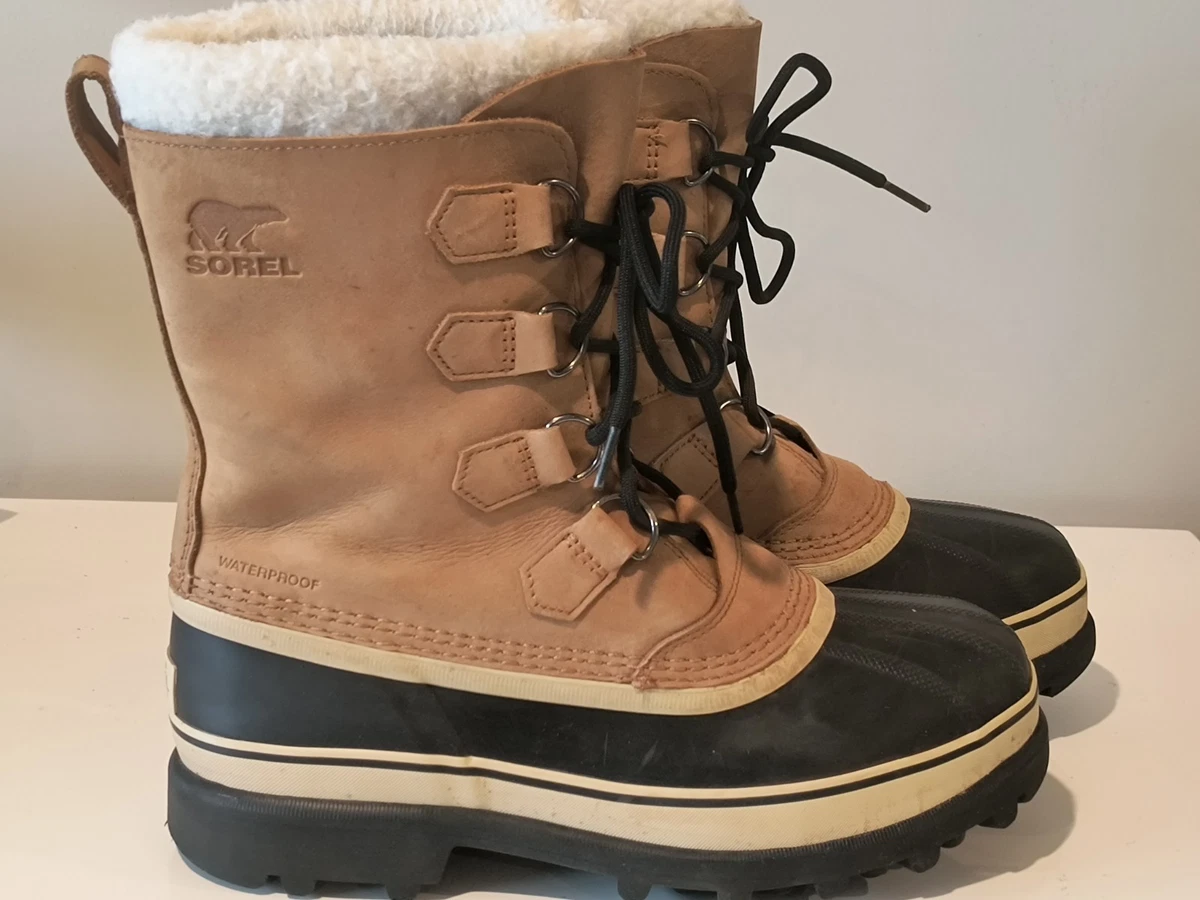 Sorel Bighorn Boots Mens Size 7 Tan Waterproof ThermoPlus Winter Snow -40C Warm Kaufman SOREL | eBay main image 4