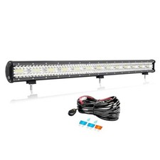 31 inch LED Light Bar, 220W Triple Row Spot Flood Beam Off 31 inch 220 Wiring