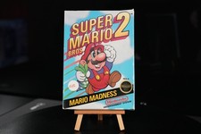 Super Mario Bros. 2 Nintendo NES Game Box/Manual/Game 1988 TESTED - USED