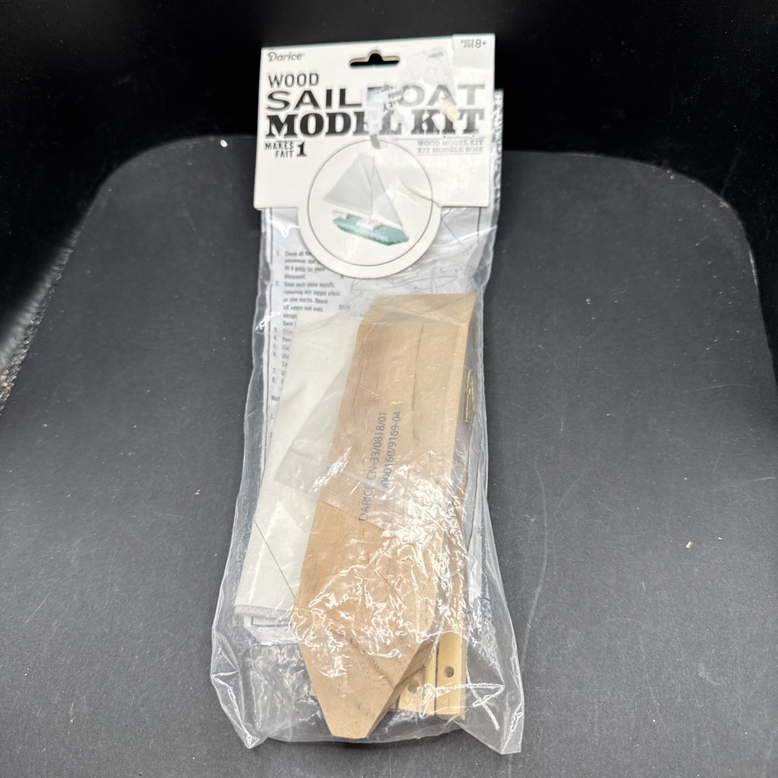 Darice Wood Sailboat Model Kit