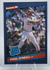 Paul O'Neill 1986 Donruss Baseball - Rated Rookie Card# 37. rookie card picture
