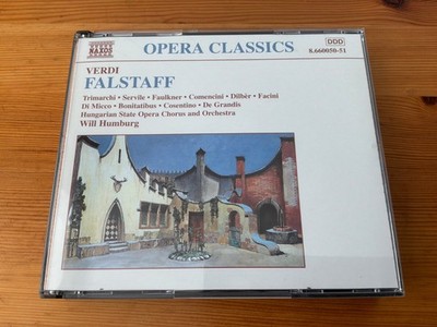 VERDI  Falstaff  Gesamtaufnahme TRIMARCHI/SERVILE/Hungarian State Opera/HUMBURG