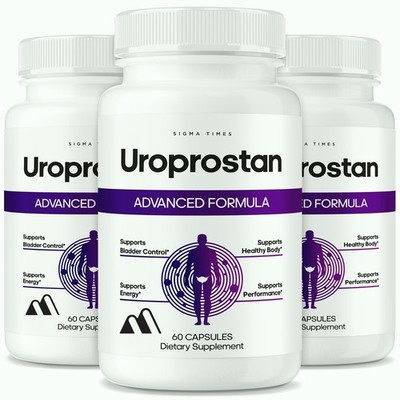 Uroprostan Capsulas - Advanced Prostate Health Support for Men - 3 Pack