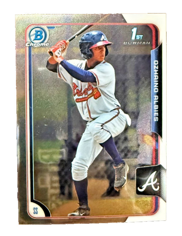 OZHAINO ALBIES - 2015 Bowman Chrome Prospects #BCP71   FS  QTY
