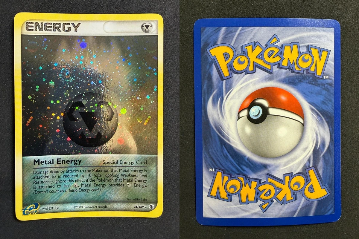 sawk pokemon card Metal Energy Expedition Base Set EX, 159/165 Pokemon Card
