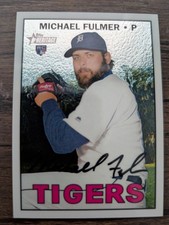 MICHAEL FULMER 2016 Topps Heritage Chrome /999 Card PWE