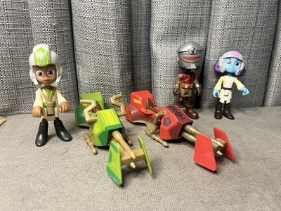 Star Wars Young Jedi Adventures Speeder Lys Solay Kai Brightstar Taborr Lot Toy