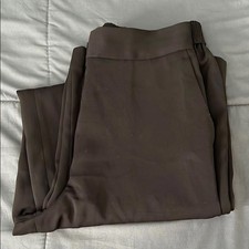 Quince Classic Crepe Trouser Pants Black Size 6