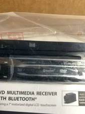 Dual XDVD179BT 7" Touchscreen Single DIN Bluetooth Car Stereo Receiver Only