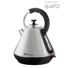 Gems Stainless Steel kettle 1.8 litre Rapid boil Auto Shutoff  lime scale filter