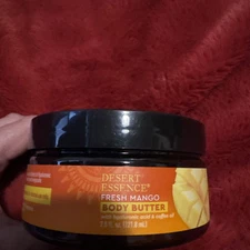 Desert Essence Fresh Mango Body Butter 7.5oz New