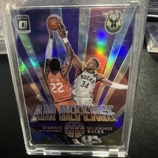 2021-22 Panini Donruss Optic - Air Defense Giannis Antetokounmpo #3 Purple Prizm