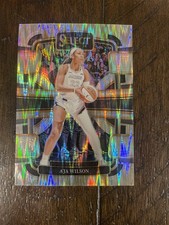 2024 Panini Select WNBA - Concourse A'ja Wilson #86 Silver Flash Prizm