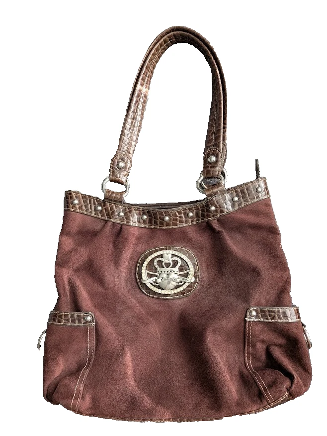 Kathy Van Zeeland Solid Pattern Polyester Exterior Bags & Handbags for