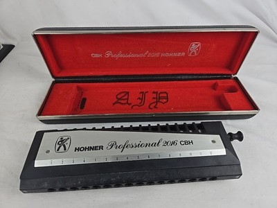 Hohner Professional 2016 CBH クロマチックハーモニカ Vintage Hohner Professional 2016 CBH Chromatic Harmonica W