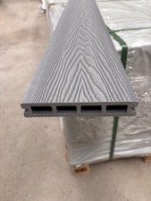 🔥 Light grey 3.6m composite WPC decking boards including all clips and screws