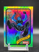 2025 Topps Chrome Marvel Mystique #7 Refractor