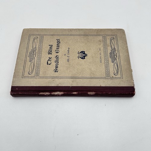 The Blind Swedish Evangel Alfr. E. Lindberg 1917 Antique Hardcover GC - Picture 3 of 9