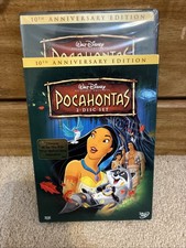 Disney's Pocahontas 10th Anniversary Edition 2-Disc Set DVD W/Slipcover SEALED